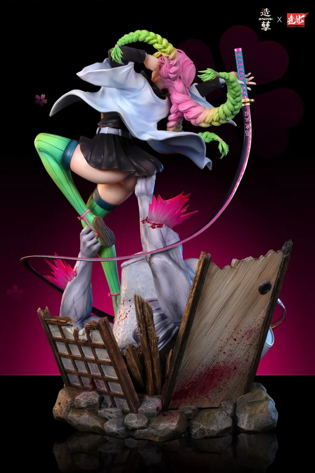 1/6 Scale Mitsuri Kanroji - Demon Slayer: Kimetsu no Yaiba Resin Statue - Zaonie Studios