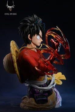 1/4 Scale Monkey D. Luffy Bust Statue - ONE PIECE Resin Statue - EVIL Studios