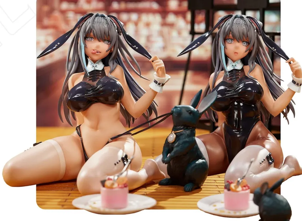 1/5 Scale Moon Rabbit Coco - Original Design Official Statue - PINK ROUGE