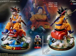 1/7 Scale Motorcycle Son Goku - Dragon Ball Resin Statue - T-Rex Studio