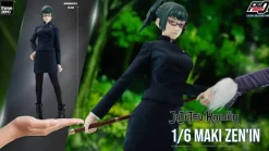 1/6 Scale Movable FigZero Series Maki Zenin - Jujutsu Kaisen Official Statue - THREEZERO