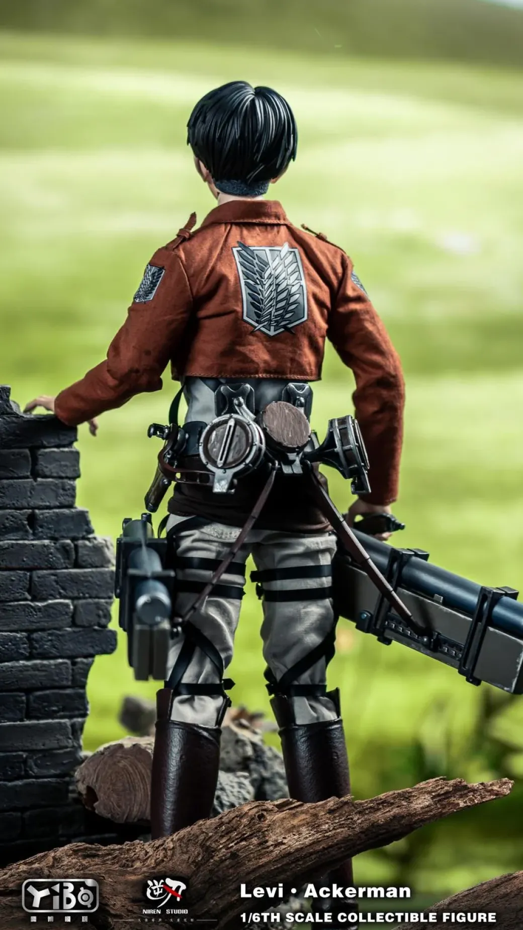 1/6 Scale Movable Levi Ackerman - Attack on Titan Resin Statue - YIBO TOYS Studio