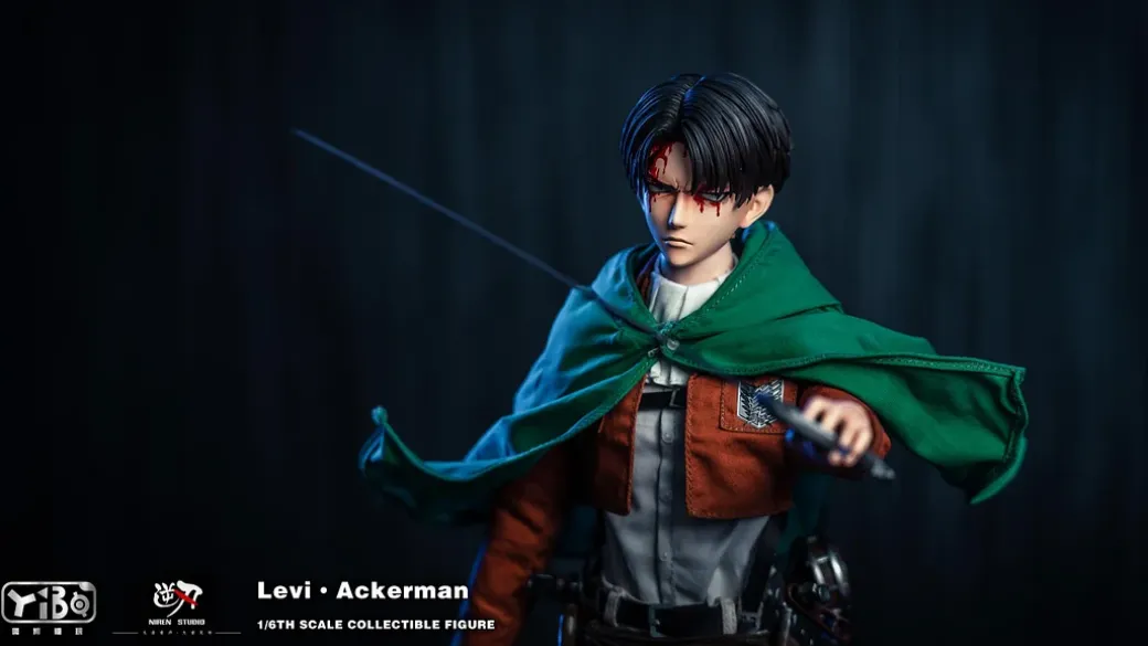 1/6 Scale Movable Levi Ackerman - Attack on Titan Resin Statue - YIBO TOYS Studio