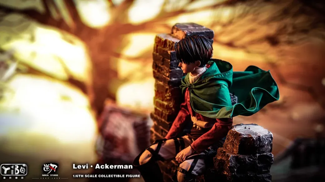 1/6 Scale Movable Levi Ackerman - Attack on Titan Resin Statue - YIBO TOYS Studio