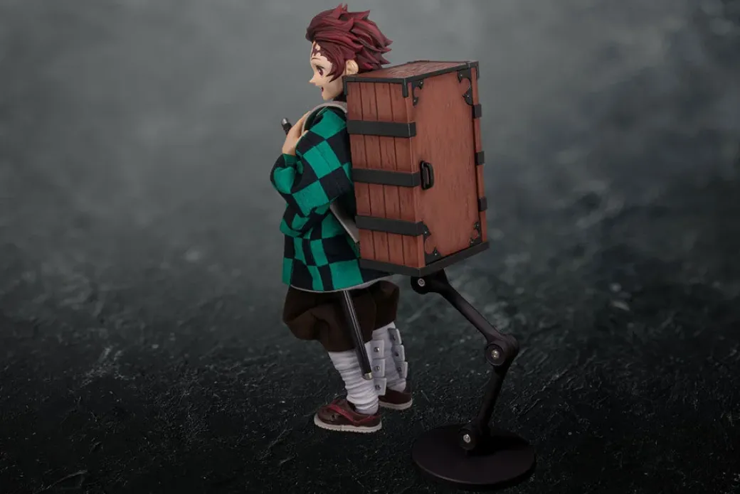 1/6 Scale Movable TV Animation Ver. Tanjiro Kamado - Demon Slayer: Kimetsu no Yaiba Official Statue - Aniplex