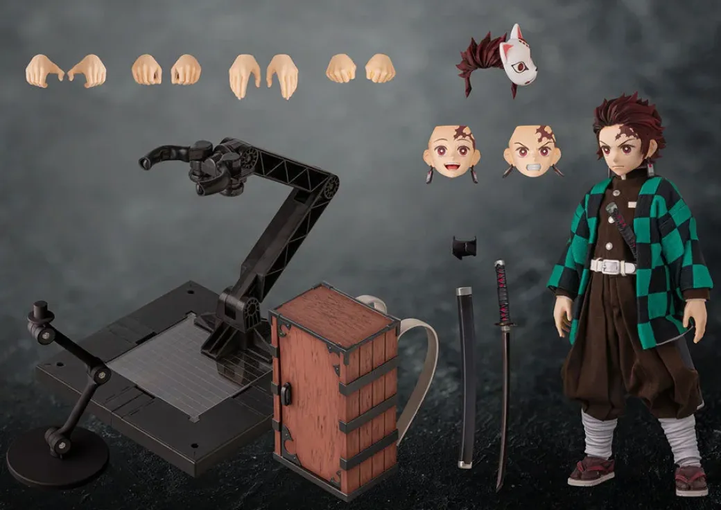 1/6 Scale Movable TV Animation Ver. Tanjiro Kamado - Demon Slayer: Kimetsu no Yaiba Official Statue - Aniplex
