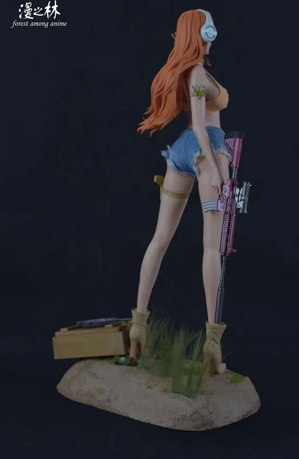 1/4 Scale Nami with Assault Rifle - ONE PIECE Resin Statue - MZL Studios