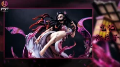1/6 Scale Nezuko Fully Awakened Form & Crying Little Nezuko - Demon Slayer: Kimetsu no Yaiba Resin Statue - YOYO-Studios