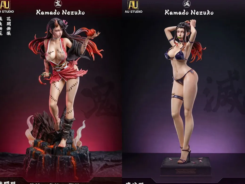 1/4 Scale Nezuko Kamado - Demon Slayer: Kimetsu no Yaiba Resin Statue - AU Studio