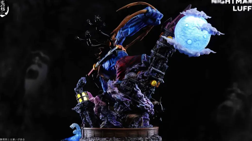 1/6 Scale Nightmare Monkey D. Luffy with LED - ONE PIECE Resin Statue - Zero Workshop Studio