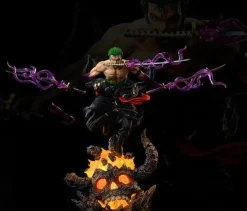 1/6 Scale Nika Luffy & Onigashima Roronoa Zoro - ONE PIECE Resin Statue - Black Gold Studios