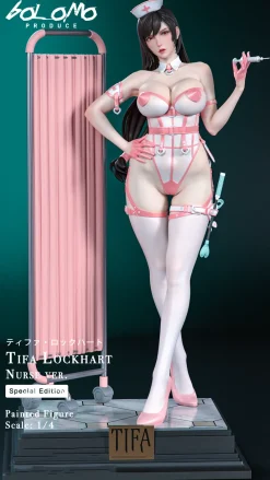 1/4 Scale Nurse Ver. Tifa Lockheart - (FF7) Final Fantasy VII Resin Statue - Bolomo Studio