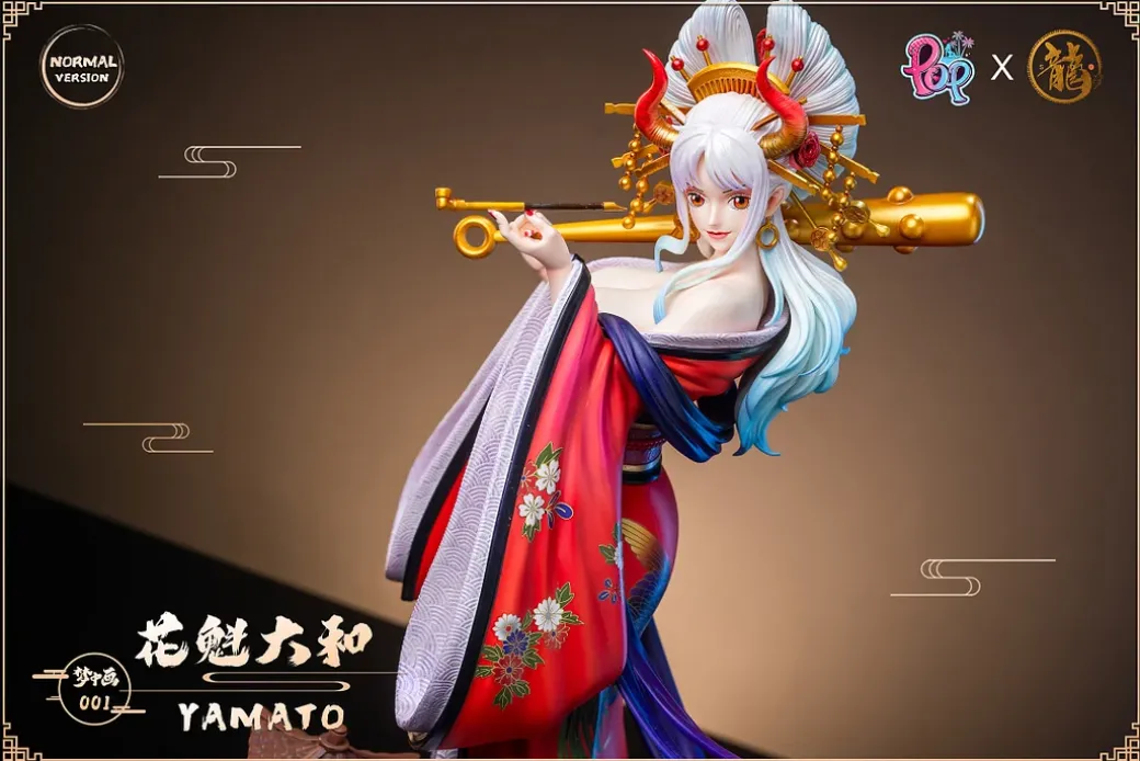 1/6 Scale Oiran Yamato & Kozuki Hiyori with LED - ONE PIECE Resin Statue - Dragon Studios