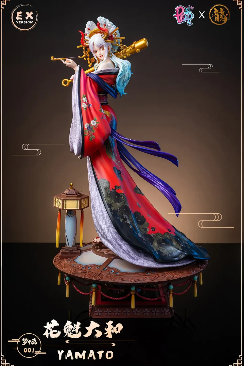 1/6 Scale Oiran Yamato & Kozuki Hiyori with LED - ONE PIECE Resin Statue - Dragon Studios