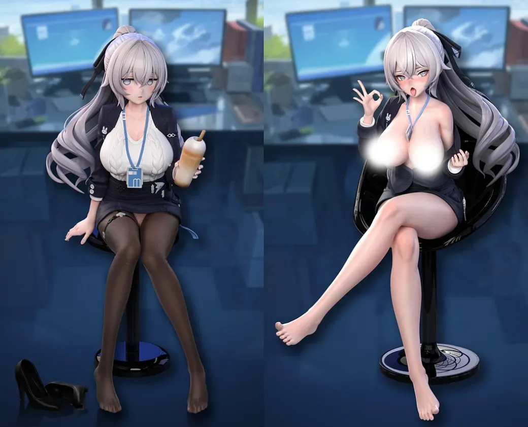 1/6 Scale OL Ver. Bronya Zaychik - Honkai Impact 3rd Archives Resin Statue - Arctic Wolf Studio
