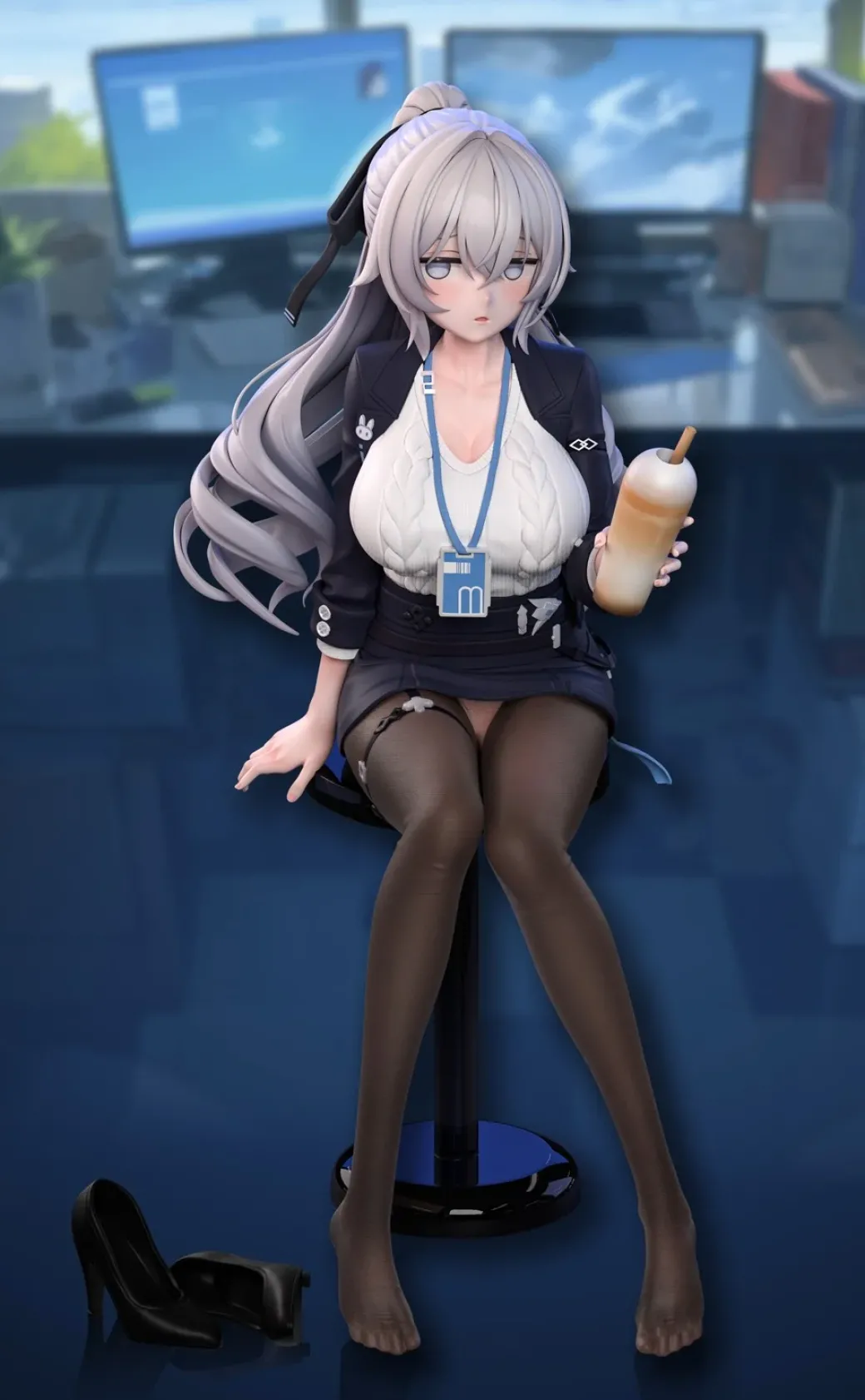 1/6 Scale OL Ver. Bronya Zaychik - Honkai Impact 3rd Archives Resin Statue - Arctic Wolf Studio
