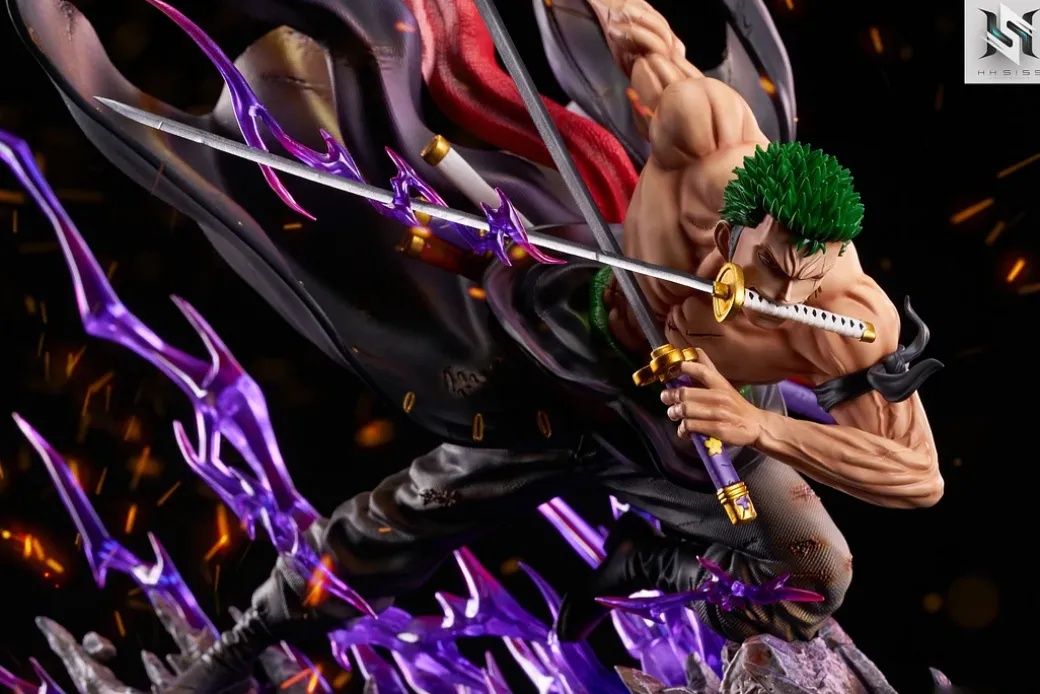 1/6 Scale Onigashima Roronoa Zoro - ONE PIECE Resin Statue - HS Studio