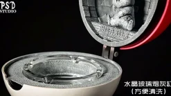 1/1 Scale Poke Ball Ashtray Ornaments - Pokemon Resin Statue - PSD Studio