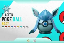 1/1 Scale Poke Ball Series 008 Glaceon Poke Ball - Pokemon Resin Statue - Wing Studio