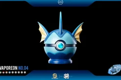 1/1 Scale Poke Ball Series 004 Vaporeon Poke Ball - Pokemon Resin Statue - Wing Studio