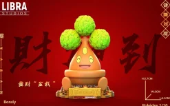 1/10 Scale Pokemon Lucky Series Fortune Sudowoodo & Fortune Bonsly - Pokemon Resin Statue - LIBRA Studios