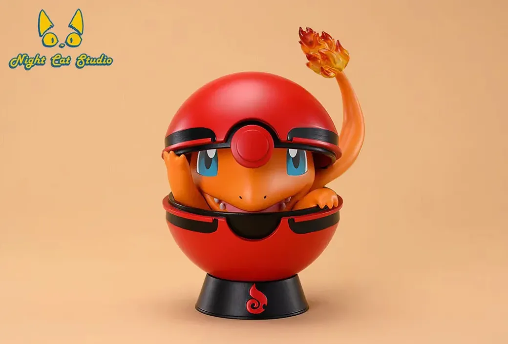 1/1 Scale Pokemon Poké Ball 002 - Pokemon Resin Statue - Night Cat Studio