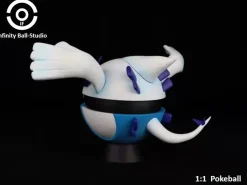 1/1 Scale Pokemon Style Poké Ball Series Lugia - Pokemon Resin Statue - Infinity Ball-Studio