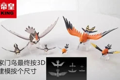 1/20 Scale Pokémon Diamond & Pearl Palkia/ Dialga/ Bastiodon/ Hippowdon/ Staraptor & Talonflame - Pokemon Resin Statue - KING Studios