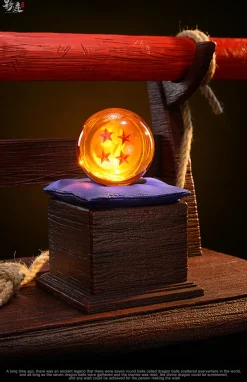 1/1 Scale Power Pole & Four Star Dragonball with LED - Dragon Ball Resin Statue - D-M Studios