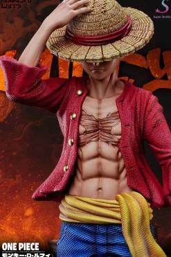 1/4 Scale Pressing Hat Monkey D. Luffy - ONE PIECE Resin Statue - Super Studio