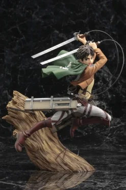 1/8 Scale PV151 Artfx J Series Eren Yeager - Attack on Titan Official Statue - Kotobukiya