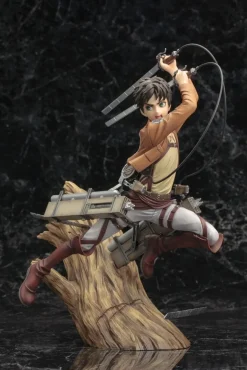 1/8 Scale PV151 Artfx J Series Eren Yeager - Attack on Titan Official Statue - Kotobukiya