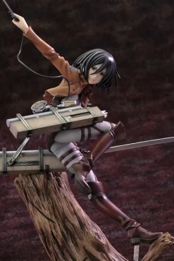 1/8 Scale PV149 Artfx J Series Mikasa Ackerman - Attack on Titan Official Statue - Kotobukiya
