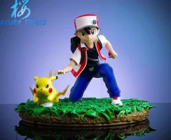 1/6 Scale Red & Pikachu - Pokemon Resin Statue - SAKURA Studio