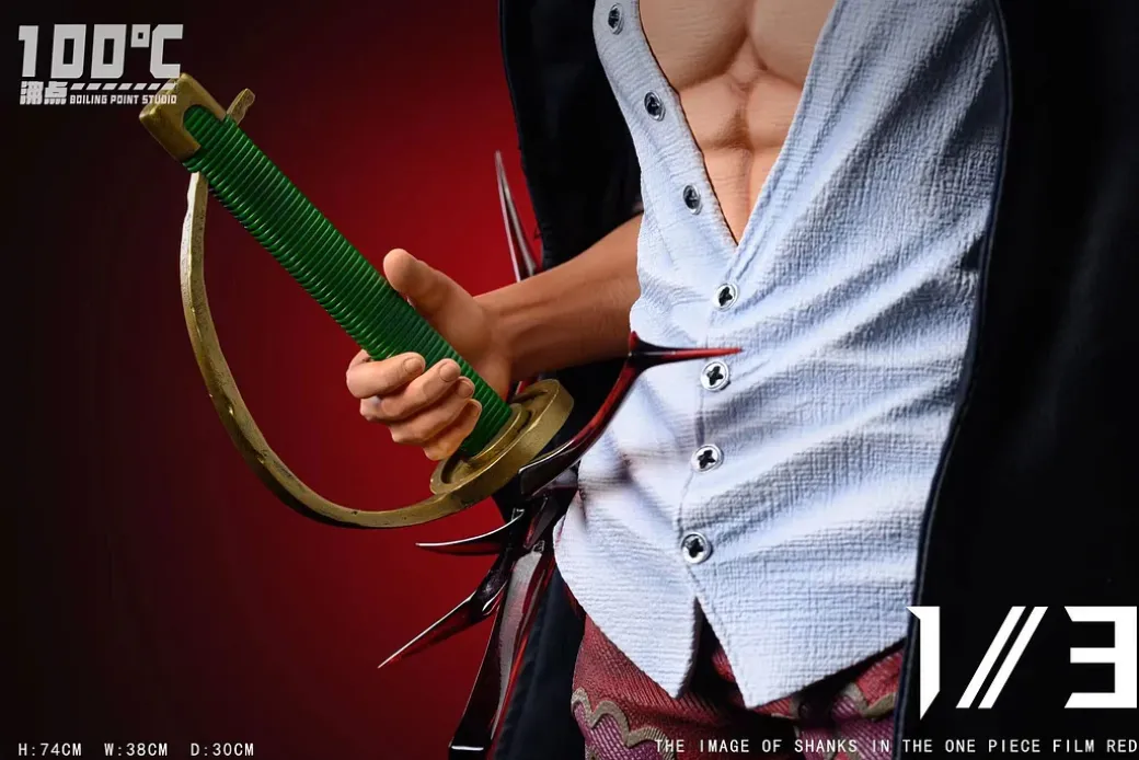 1/3 Scale Red Hair Pirates Shanks - ONE PIECE Resin Statue - Boiling Point Studio