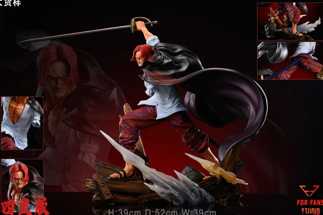 1/6 Scale Red Hair Shanks - ONE PIECE Resin Statue - For Fans Studio