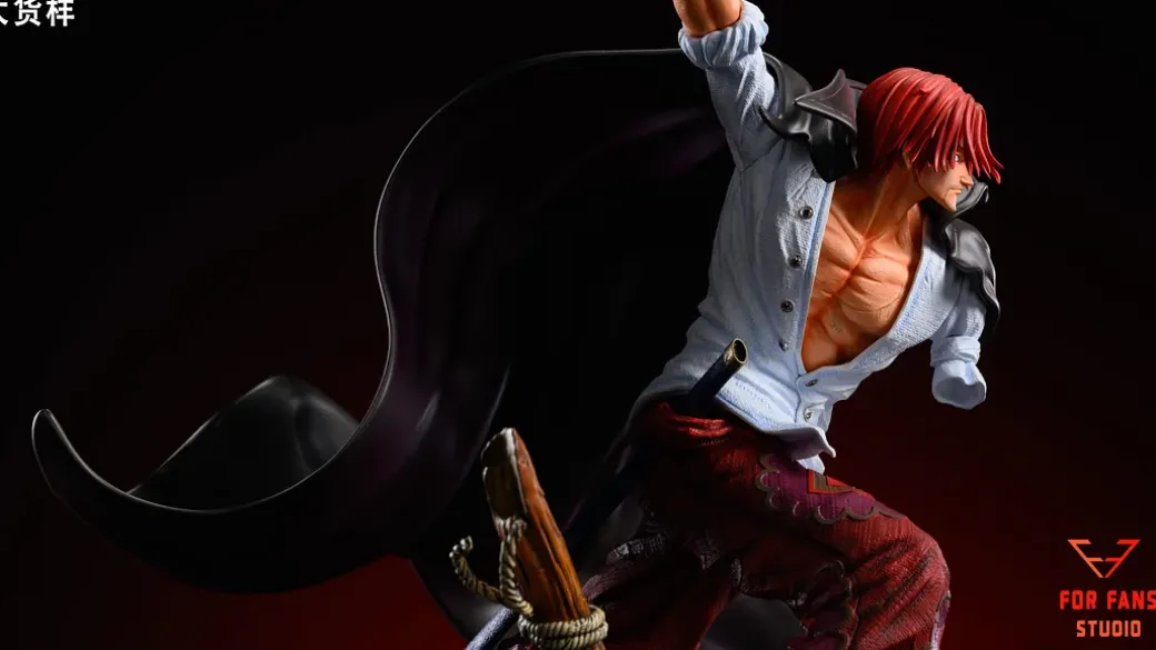 1/6 Scale Red Hair Shanks - ONE PIECE Resin Statue - For Fans Studio