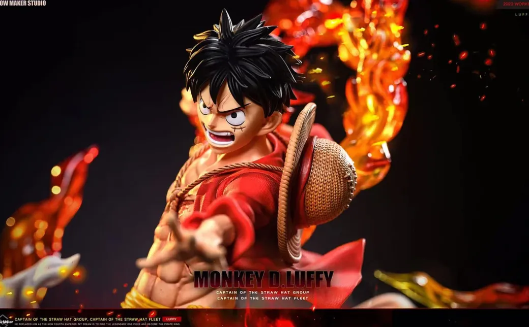 1/6 Scale Red Hawk Monkey D. Luffy - ONE PIECE Resin Statue - ShowMaker Studios