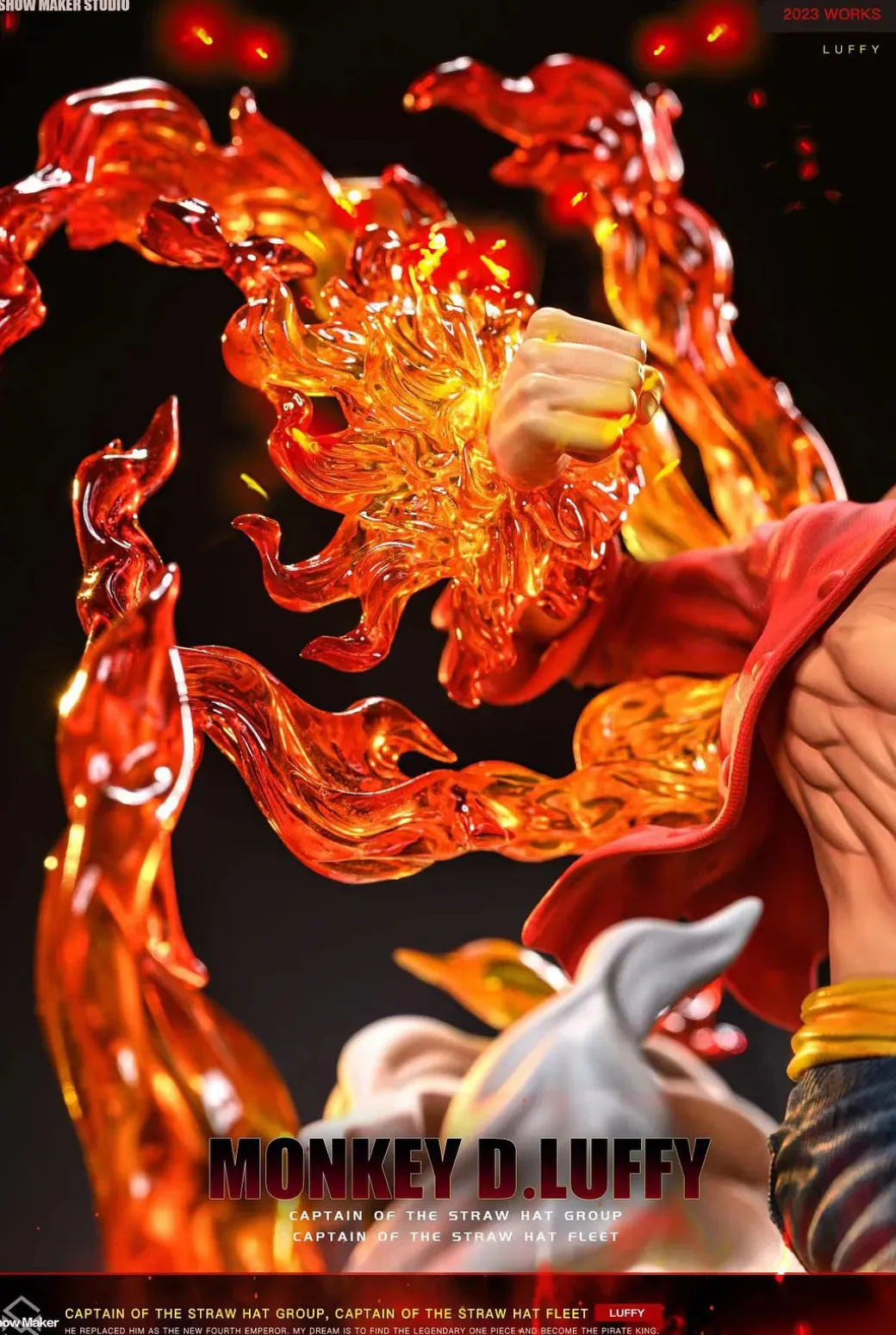 1/6 Scale Red Hawk Monkey D. Luffy - ONE PIECE Resin Statue - ShowMaker Studios