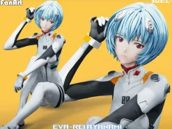 1/4 Scale Rei Ayanami with LED - (EVA) Neon Genesis EVAngelion Resin Statue - FanArt Studio