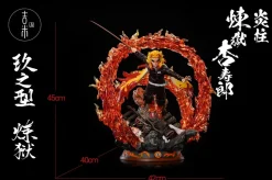 1/6 Scale Rengoku Kyoujurou with LED - Demon Slayer: Kimetsu no Yaiba Resin Statue - JM Studios