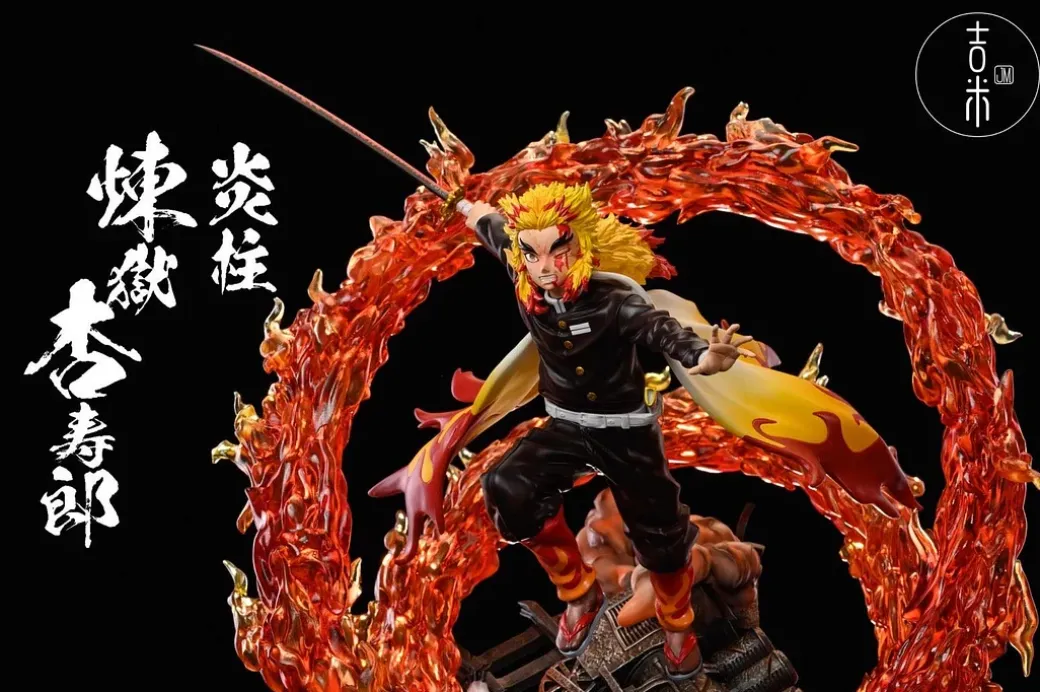 1/6 Scale Rengoku Kyoujurou with LED - Demon Slayer: Kimetsu no Yaiba Resin Statue - JM Studios