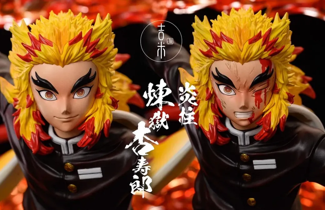 1/6 Scale Rengoku Kyoujurou with LED - Demon Slayer: Kimetsu no Yaiba Resin Statue - JM Studios