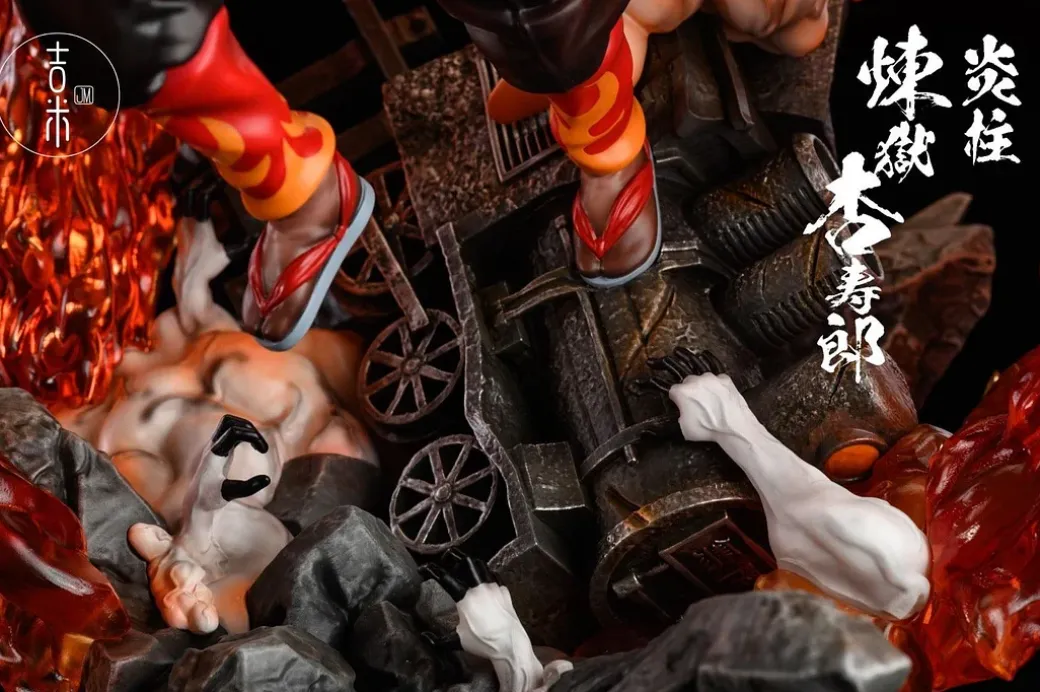 1/6 Scale Rengoku Kyoujurou with LED - Demon Slayer: Kimetsu no Yaiba Resin Statue - JM Studios