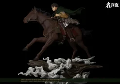 1/6 Scale Riding Horse Eren Yeager with LED - Attack On Titan Resin Statue - Typical Scene Studio