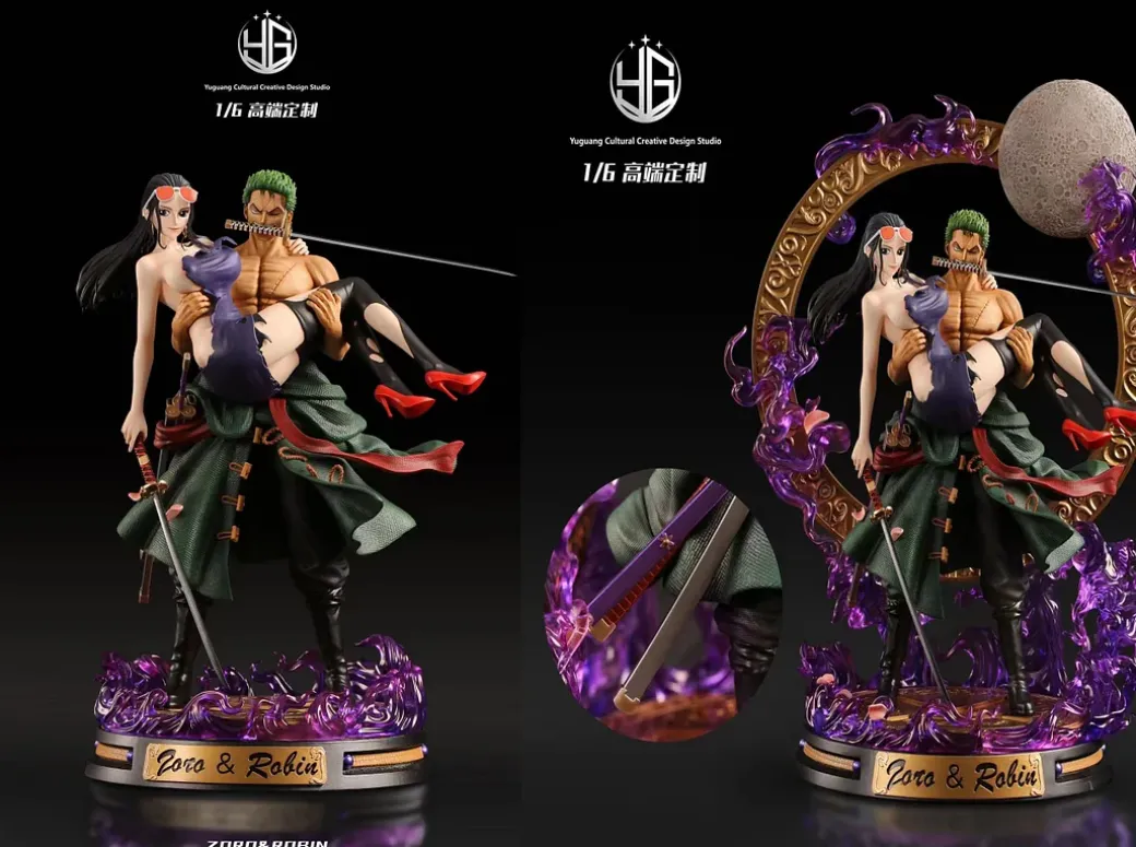 1/6 Scale Roronoa Zoro & Nico Robin - ONE PIECE Resin Statue - YG-Design Studio