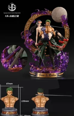 1/6 Scale Roronoa Zoro & Nico Robin - ONE PIECE Resin Statue - YG-Design Studio