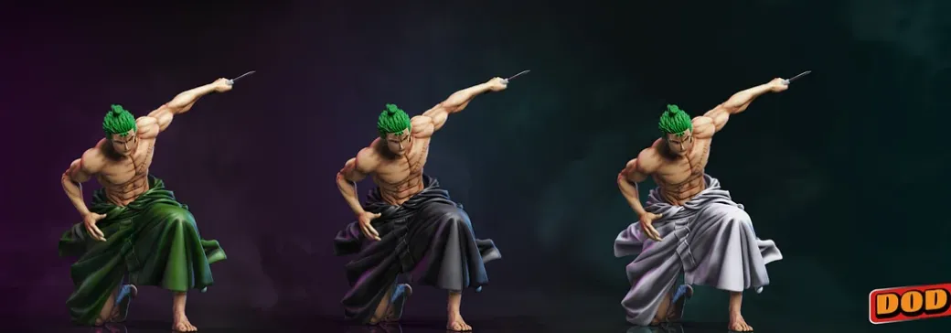 1/8 Scale Roronoa Zoro - ONE PIECE Resin Statue - DOD Studio