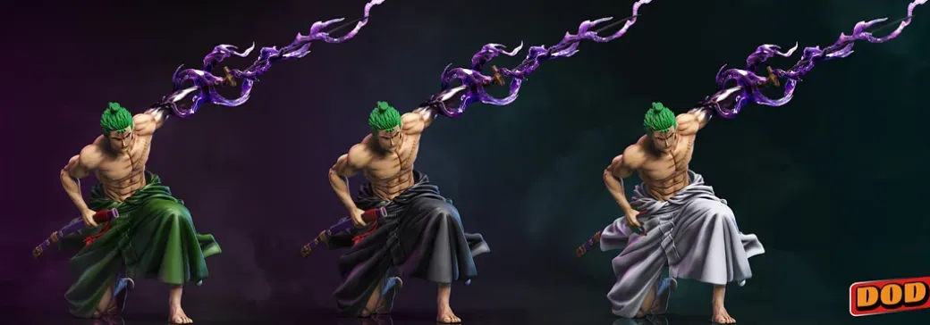 1/8 Scale Roronoa Zoro - ONE PIECE Resin Statue - DOD Studio