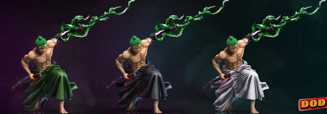 1/8 Scale Roronoa Zoro - ONE PIECE Resin Statue - DOD Studio